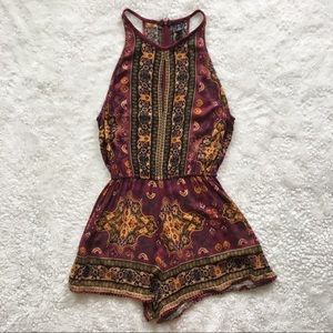 Me to We Printed Romper